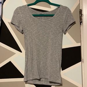 Perfect grey short sleeve top